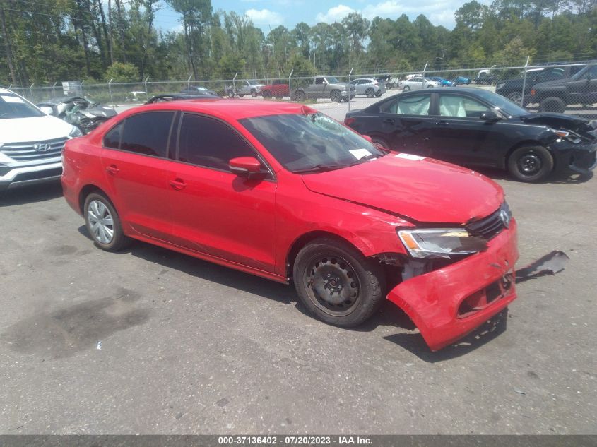 2014 VOLKSWAGEN JETTA SEDAN SE - 3VWD17AJ1EM423668