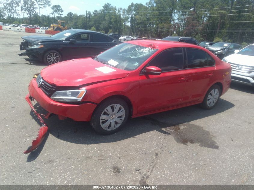 2014 VOLKSWAGEN JETTA SEDAN SE - 3VWD17AJ1EM423668