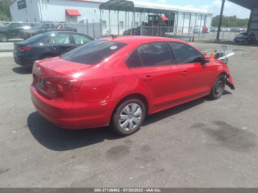 2014 VOLKSWAGEN JETTA SEDAN SE - 3VWD17AJ1EM423668