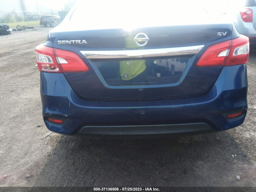 2017 NISSAN SENTRA SV - 3N1AB7AP2HY308407