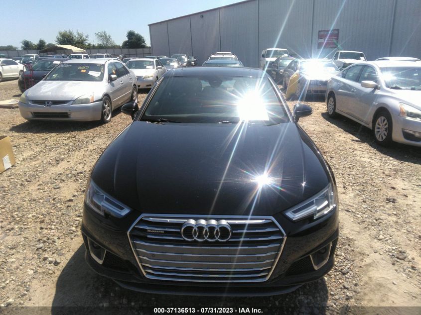 2019 AUDI A4 PREMIUM PLUS - WAUENAF45KN009786