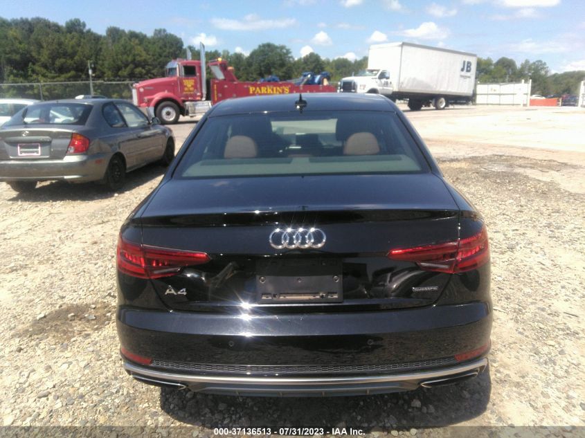 2019 AUDI A4 PREMIUM PLUS - WAUENAF45KN009786