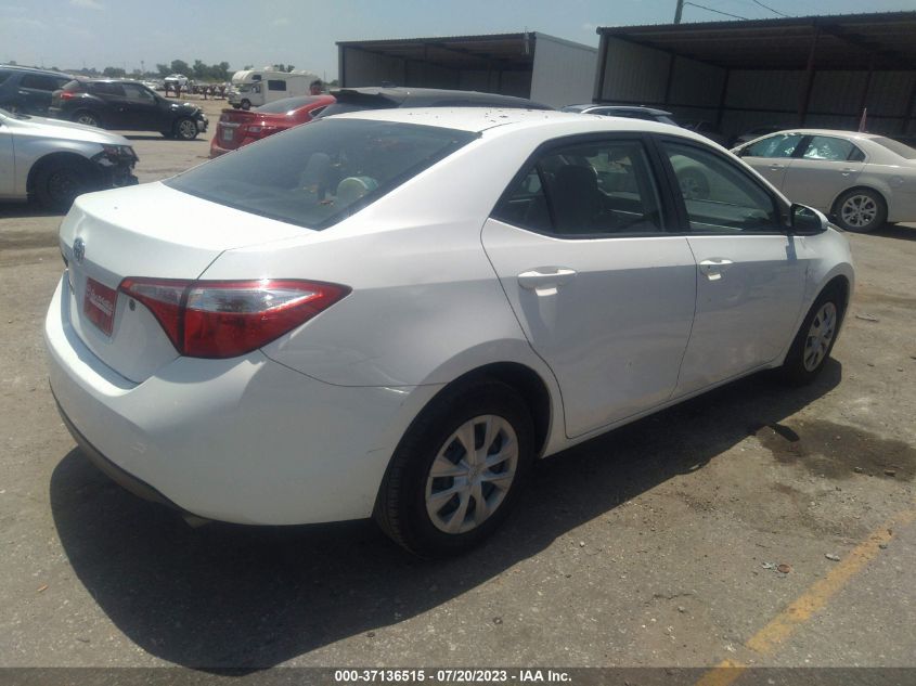 2014 TOYOTA COROLLA L/LE/S/S PLUS/LE PLUS - 5YFBURHE0EP048368