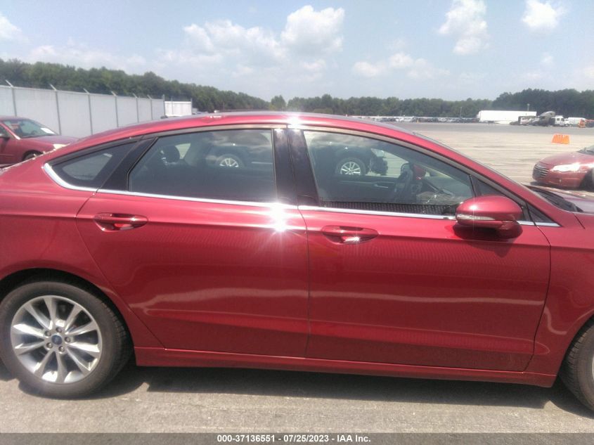 2017 FORD FUSION SE - 3FA6P0HD6HR365099