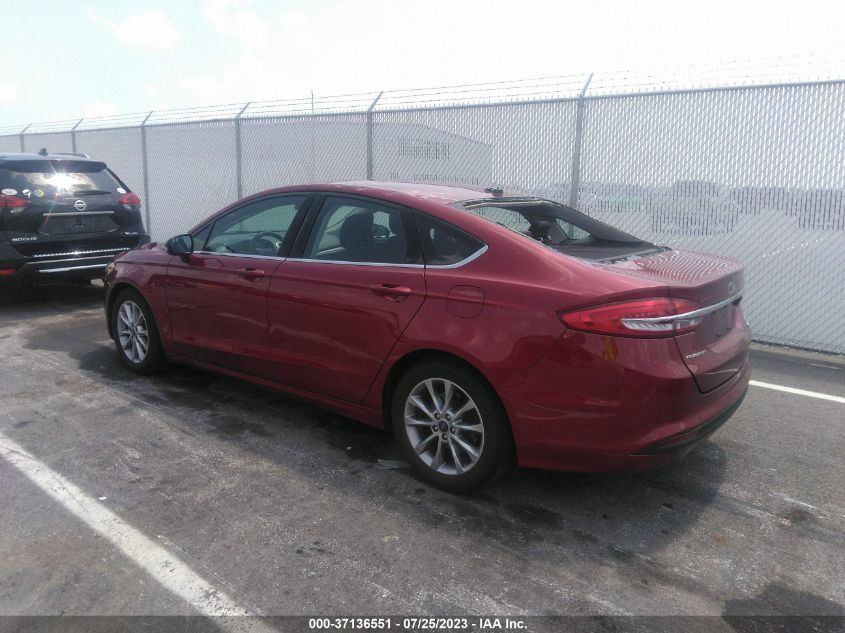 3FA6P0HD6HR365099 2017 FORD FUSION, photo no. 3