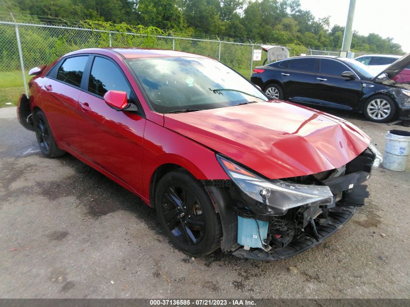 2021 HYUNDAI ELANTRA SEL - KMHLS4AG5MU140436