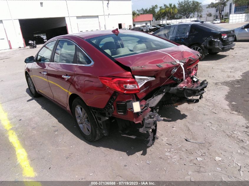 2015 HYUNDAI SONATA 1.6T ECO - 5NPE24AAXFH133147