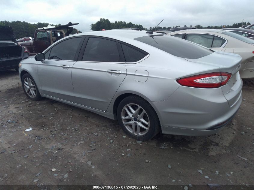 2014 FORD FUSION SE - 3FA6P0H74ER213487