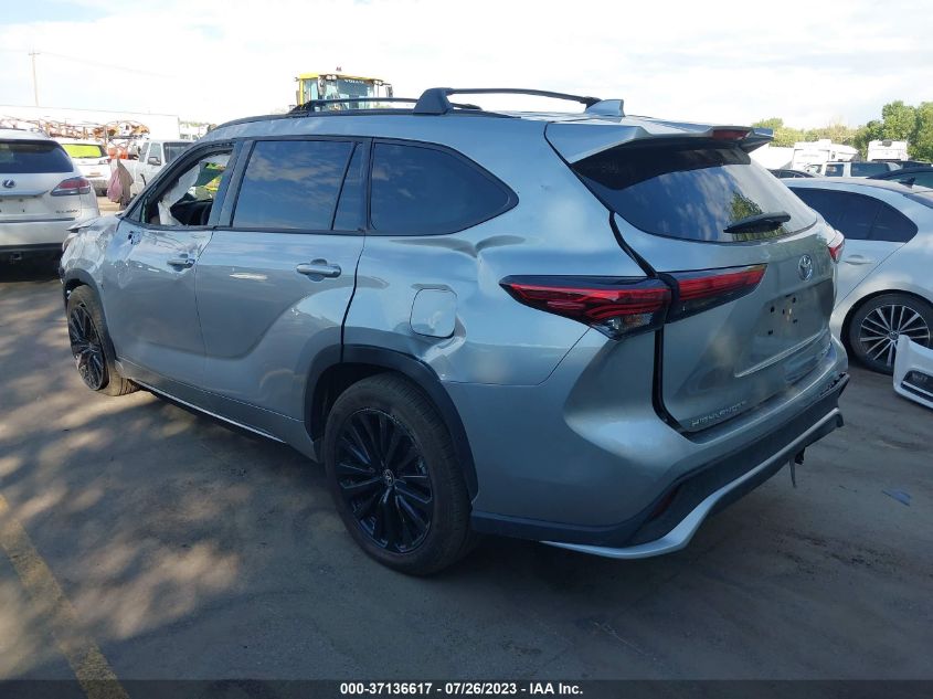 VIN 5TDKDRBH5PS016433 2023 TOYOTA HIGHLANDER L/LE/XLE/LIMITED/PLATINUM