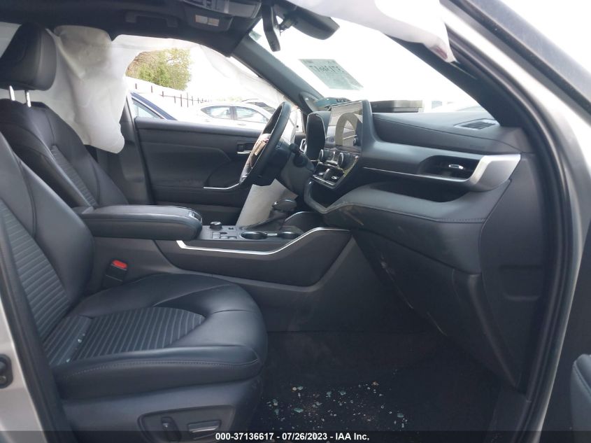 VIN 5TDKDRBH5PS016433 2023 TOYOTA HIGHLANDER L/LE/XLE/LIMITED/PLATINUM