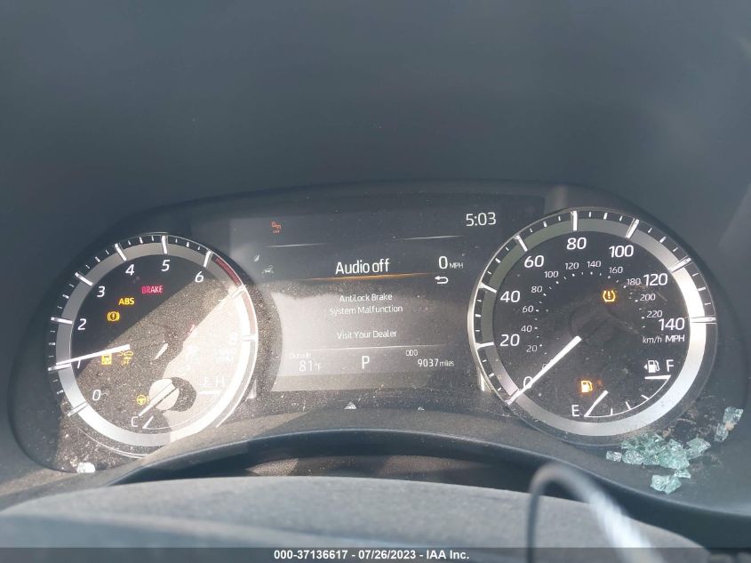 VIN 5TDKDRBH5PS016433 2023 TOYOTA HIGHLANDER L/LE/XLE/LIMITED/PLATINUM