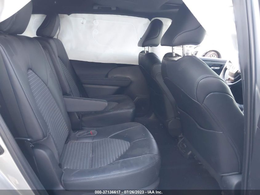 VIN 5TDKDRBH5PS016433 2023 TOYOTA HIGHLANDER L/LE/XLE/LIMITED/PLATINUM