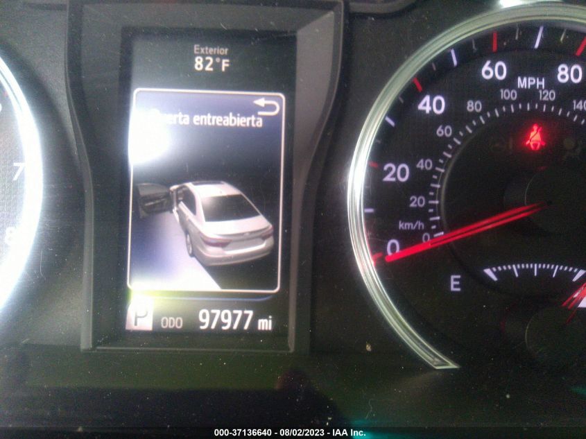 2015 TOYOTA CAMRY XLE/SE/LE/XSE - 4T1BF1FK0FU072934