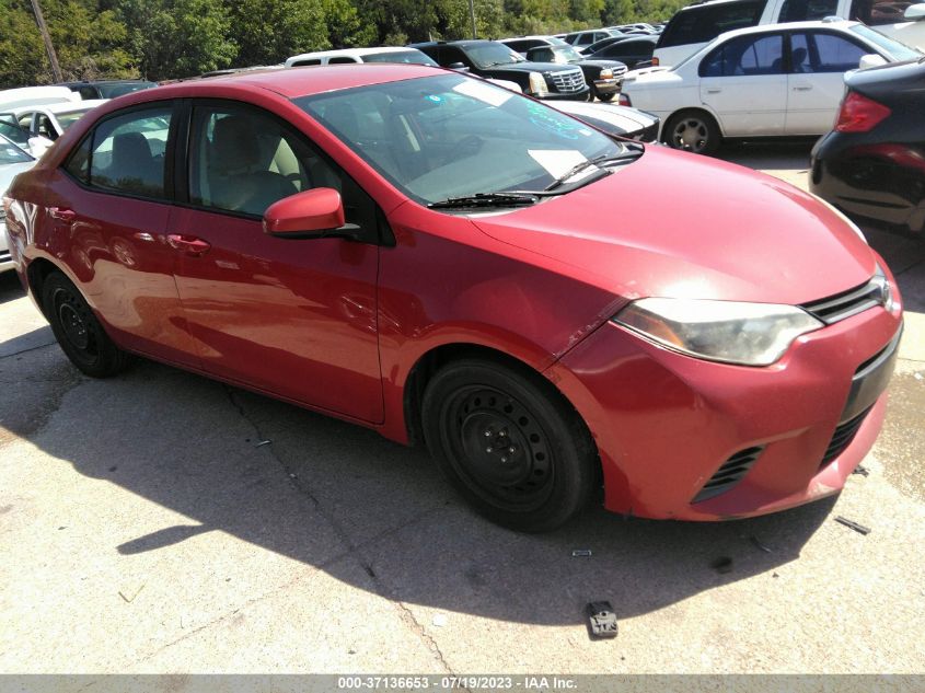 2016 TOYOTA COROLLA LE - 2T1BURHEXGC648785