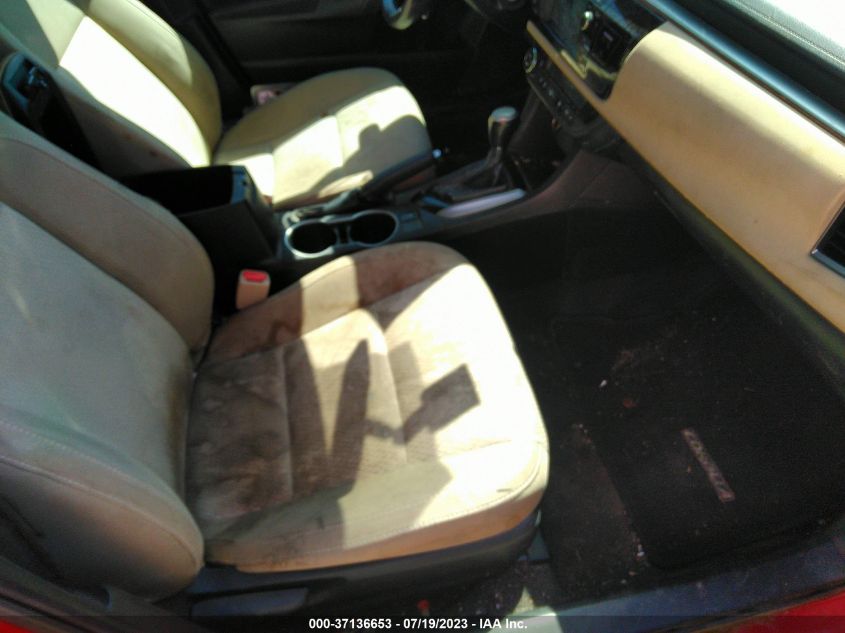 2016 TOYOTA COROLLA LE - 2T1BURHEXGC648785