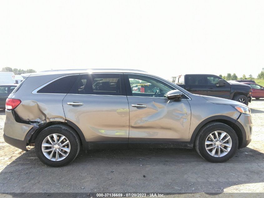 2018 KIA SORENTO LX - 5XYPG4A31JG369231