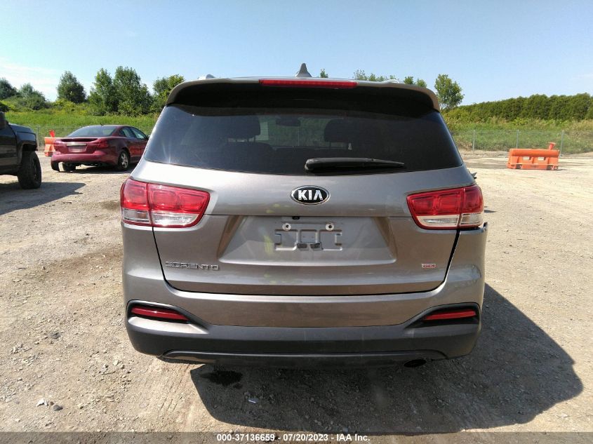 2018 KIA SORENTO LX - 5XYPG4A31JG369231