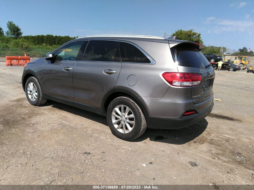 2018 KIA SORENTO LX - 5XYPG4A31JG369231