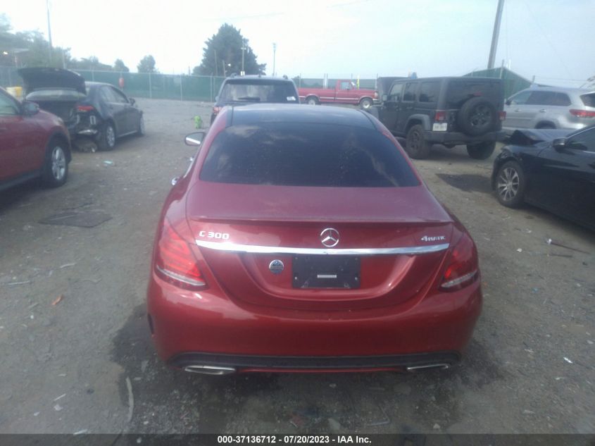 2017 MERCEDES-BENZ C-CLASS C 300 - 55SWF4KB1HU230222