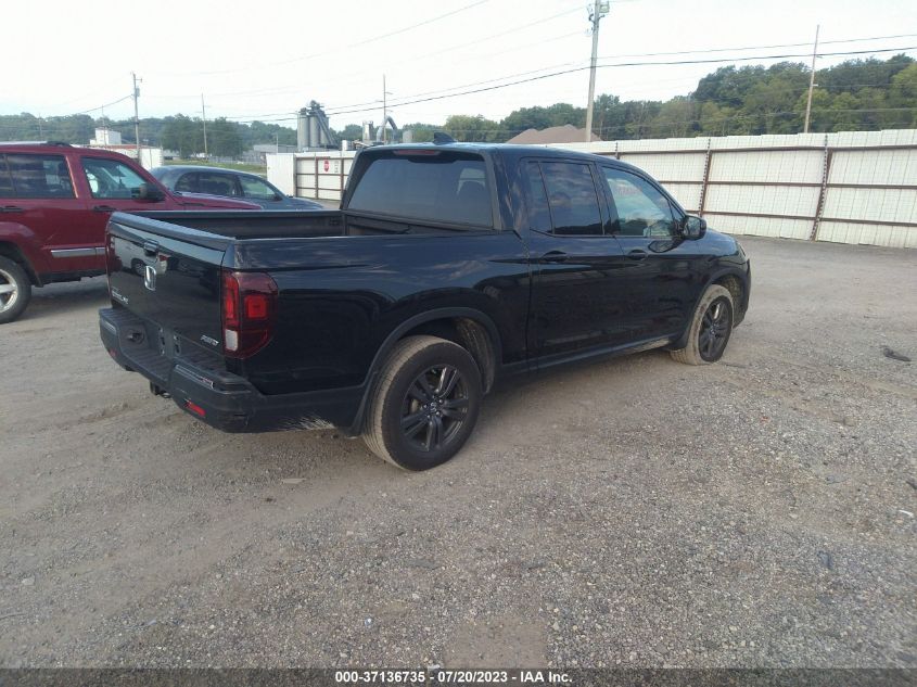 2019 HONDA RIDGELINE SPORT - 5FPYK3F15KB040942
