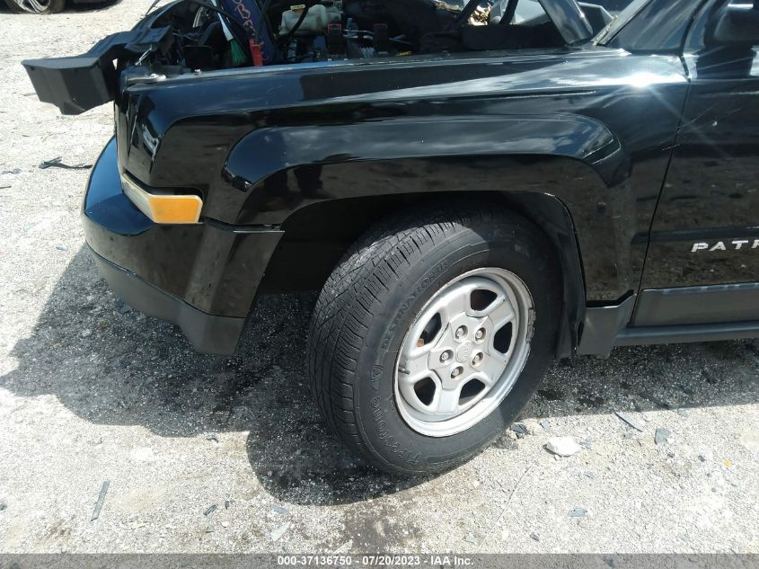 2013 JEEP PATRIOT SPORT - 1C4NJPBAXDD272927