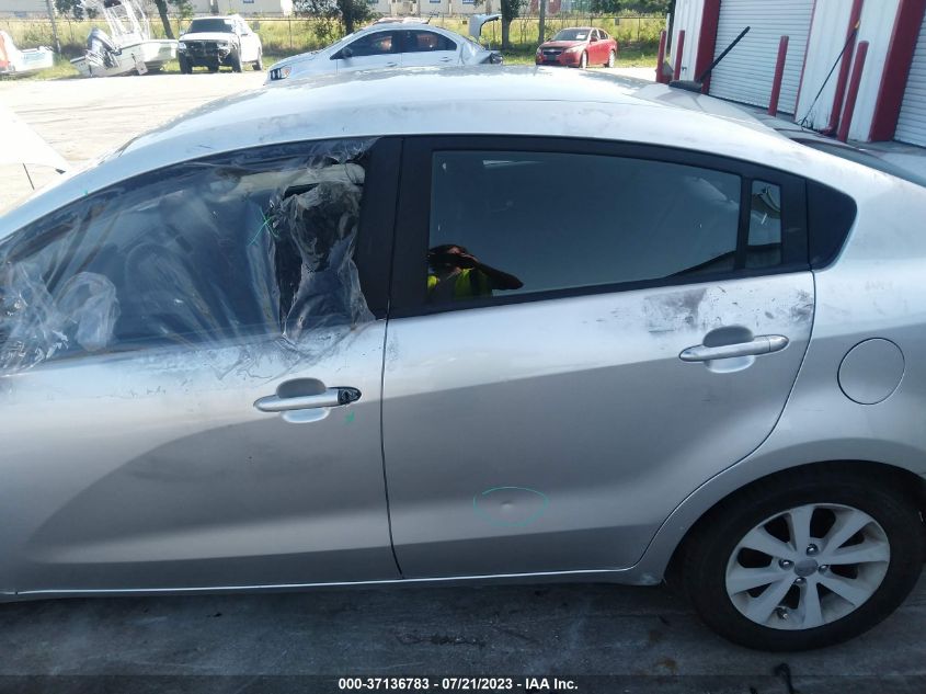2013 KIA RIO EX/SX - KNADN4A36D6189238