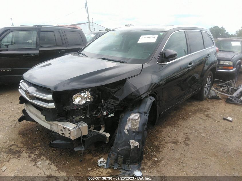 2017 TOYOTA HIGHLANDER XLE/SE - 5TDJZRFH3HS361498