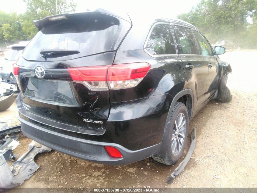 2017 TOYOTA HIGHLANDER XLE/SE - 5TDJZRFH3HS361498