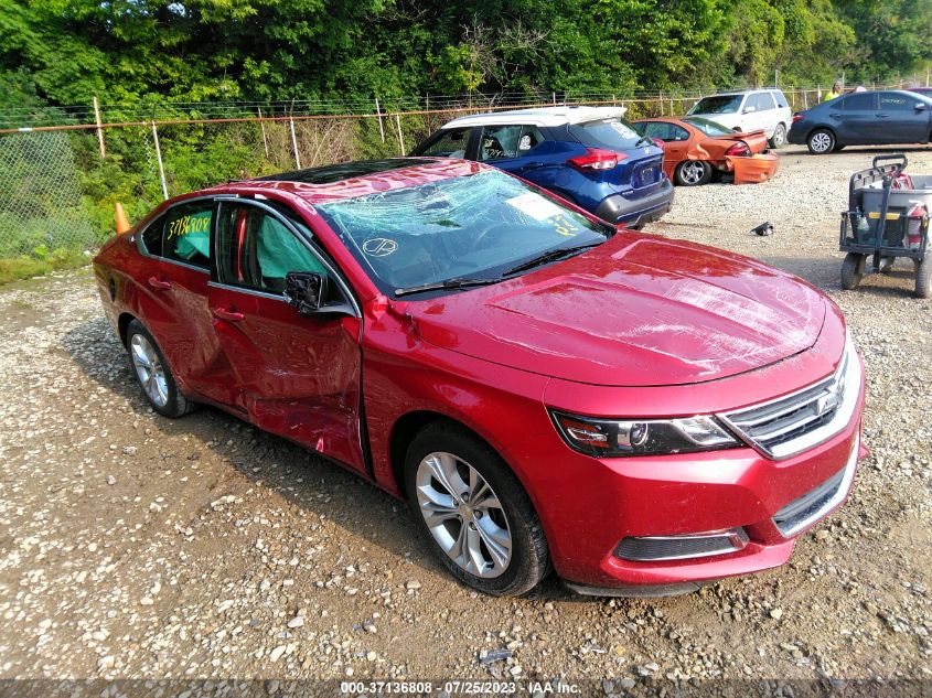 2014 CHEVROLET IMPALA LT - 2G1125S32E9109133