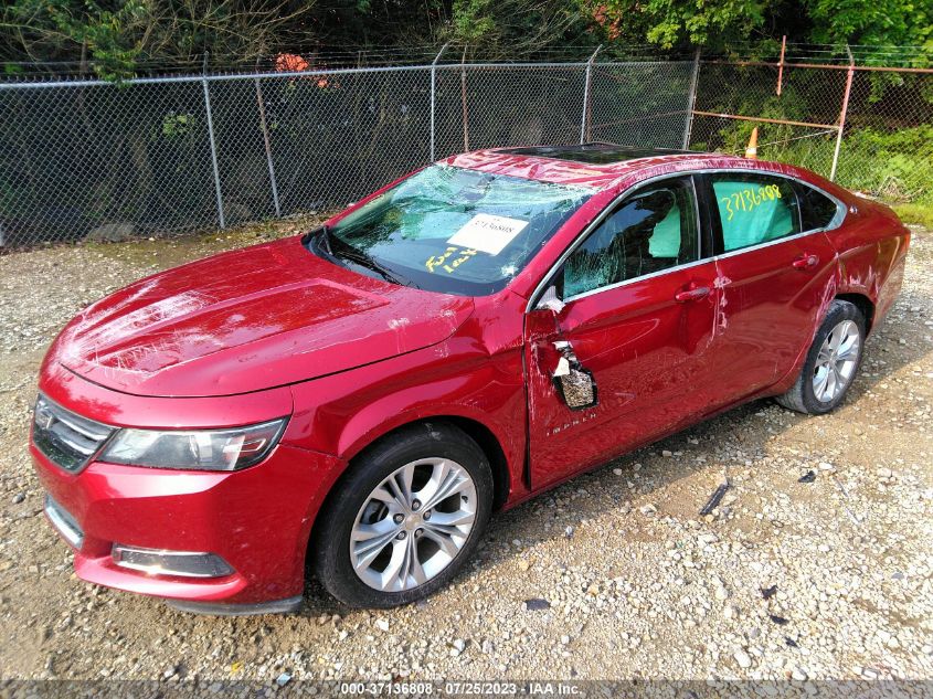 2014 CHEVROLET IMPALA LT - 2G1125S32E9109133