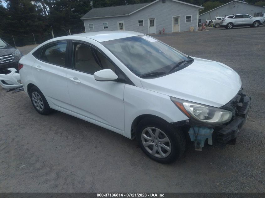 2014 HYUNDAI ACCENT GLS - KMHCT4AE6EU670122