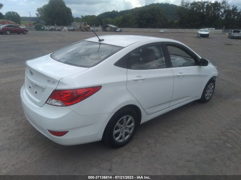 2014 HYUNDAI ACCENT GLS - KMHCT4AE6EU670122