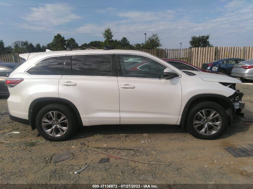2016 TOYOTA HIGHLANDER LE - 5TDBKRFH3GS331389