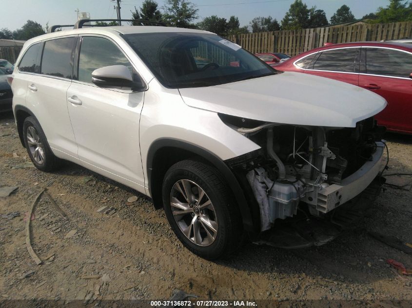 2016 TOYOTA HIGHLANDER LE - 5TDBKRFH3GS331389