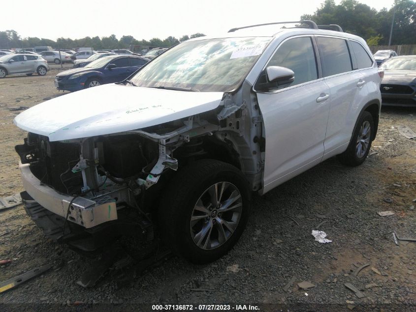 2016 TOYOTA HIGHLANDER LE - 5TDBKRFH3GS331389