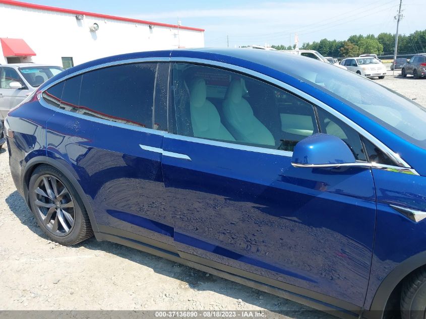2020 TESLA MODEL X LONG RANGE - 5YJXCDE29LF234716