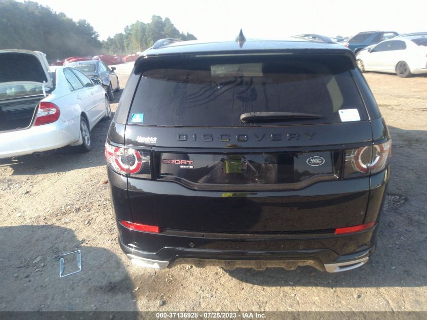 2018 LAND ROVER DISCOVERY SPORT HSE - SALCR2SX7JH756199