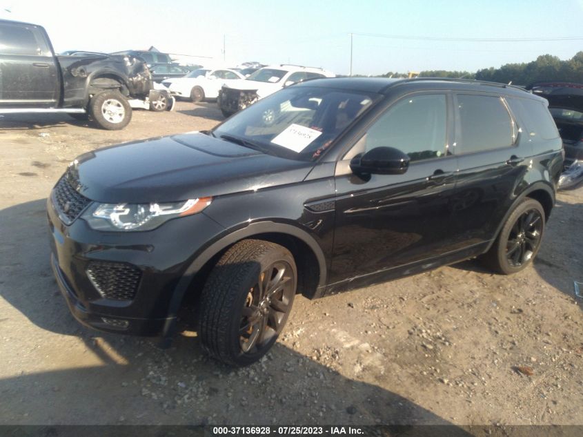 2018 LAND ROVER DISCOVERY SPORT HSE - SALCR2SX7JH756199