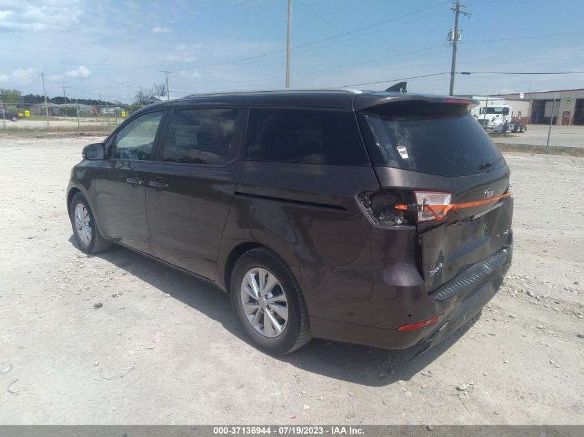 2017 KIA SEDONA LX - KNDMB5C13H6308883