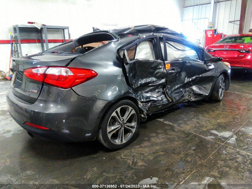 2014 KIA FORTE EX - KNAFX4A83E5092987