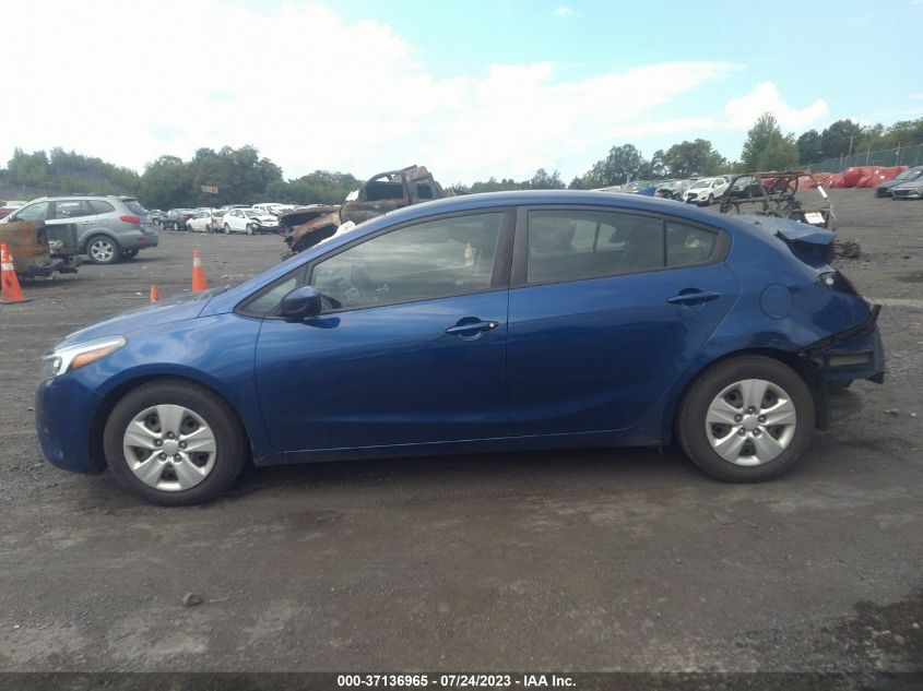 2017 KIA FORTE LX - 3KPFK4A74HE093843