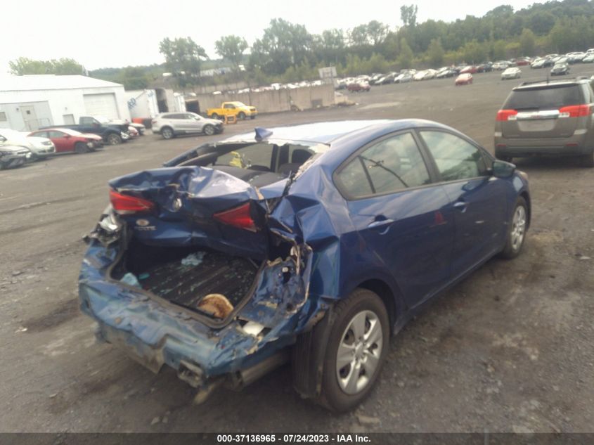 2017 KIA FORTE LX - 3KPFK4A74HE093843