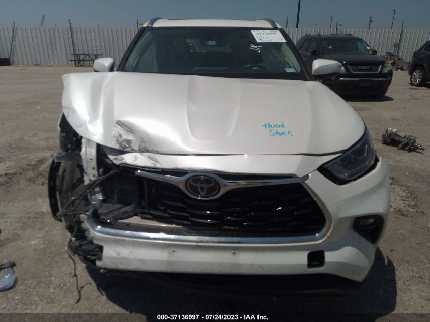 2021 TOYOTA HIGHLANDER LIMITED/PLATINUM - 5TDYZRAH6MS524483