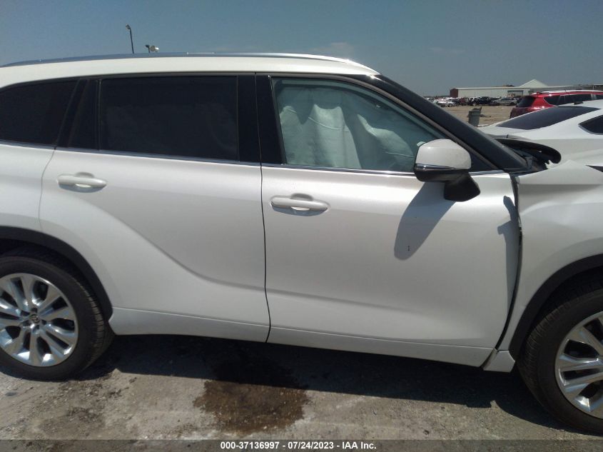 2021 TOYOTA HIGHLANDER LIMITED/PLATINUM - 5TDYZRAH6MS524483