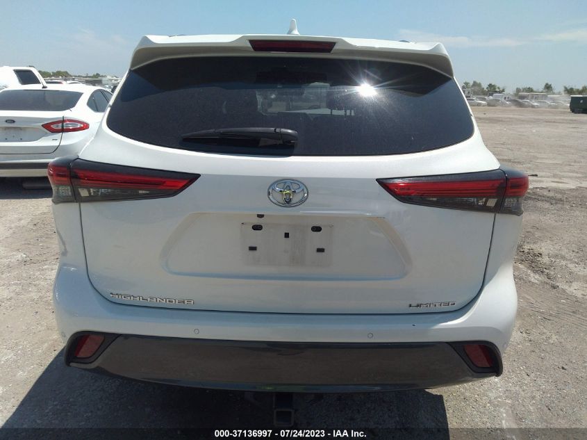 2021 TOYOTA HIGHLANDER LIMITED/PLATINUM - 5TDYZRAH6MS524483
