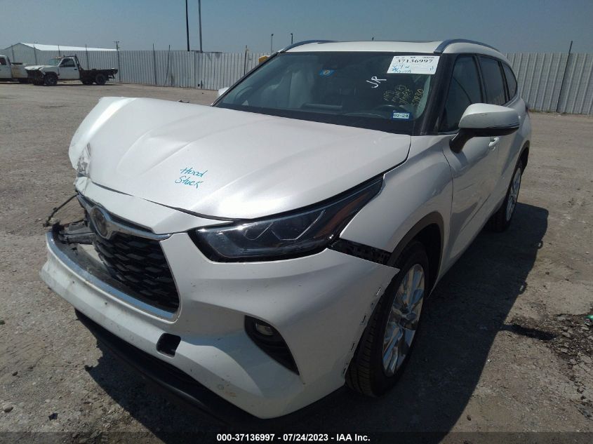 2021 TOYOTA HIGHLANDER LIMITED/PLATINUM - 5TDYZRAH6MS524483