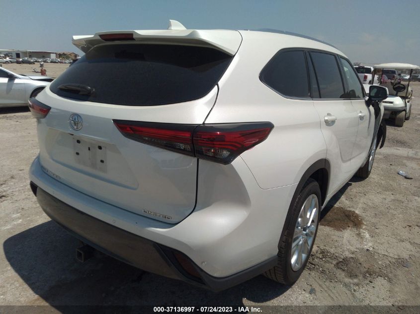 2021 TOYOTA HIGHLANDER LIMITED/PLATINUM - 5TDYZRAH6MS524483