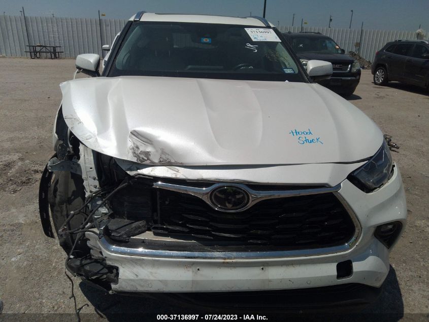 2021 TOYOTA HIGHLANDER LIMITED/PLATINUM - 5TDYZRAH6MS524483