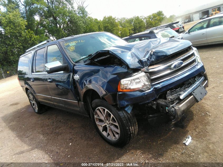 2016 FORD EXPEDITION EL XLT/KING RANCH - 1FMJK1JT4GEF55989