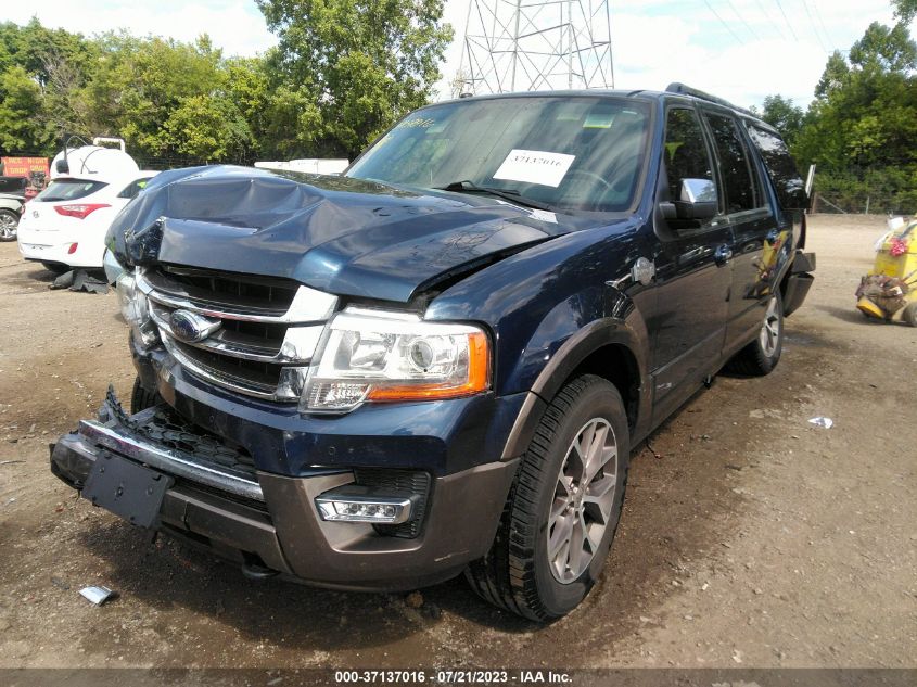 2016 FORD EXPEDITION EL XLT/KING RANCH - 1FMJK1JT4GEF55989